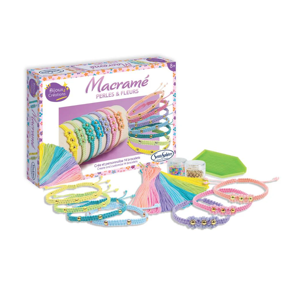 Make Your Own Macrame Bracelets Kit - Gifts For 8 yrs + - Image 3