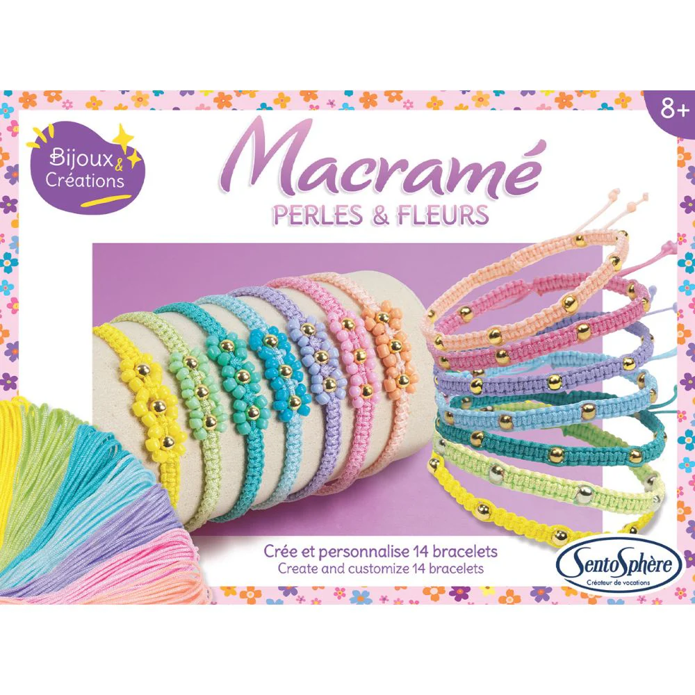 Make Your Own Macrame Bracelets Kit - Gifts For 8 yrs + - Image 4