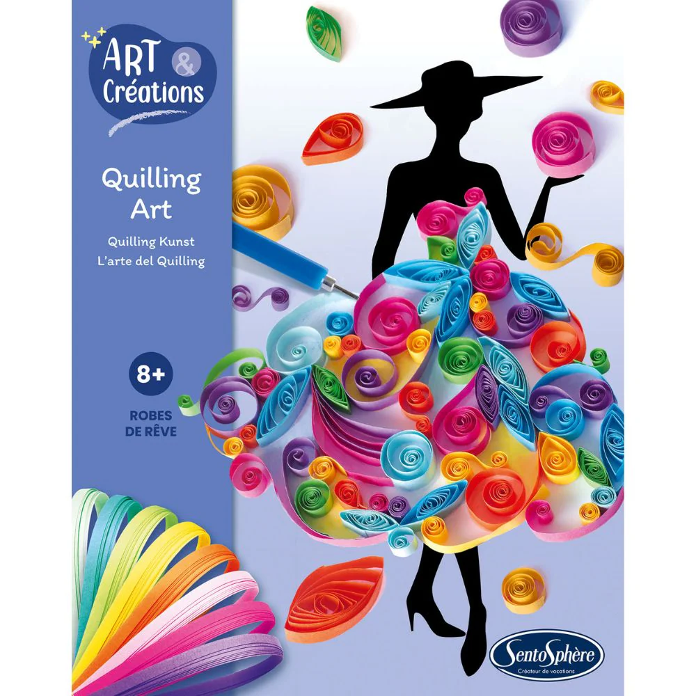 Sentosphere Quilling Art - Fantasy Dresses - Image 3