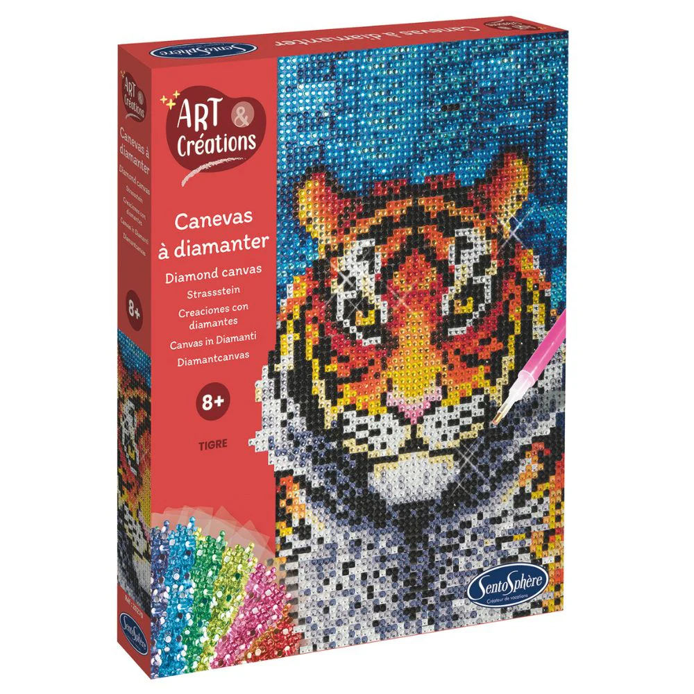 Sentosphere Tiger Diamond Picture Mosaic - Image 2