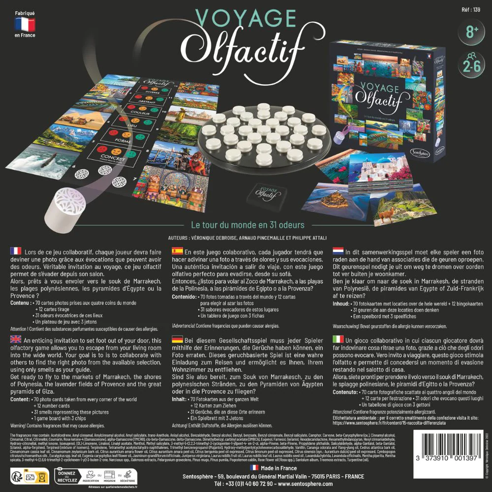 Sentosphere Voyage Olfactif (Olfactory) - Image 4