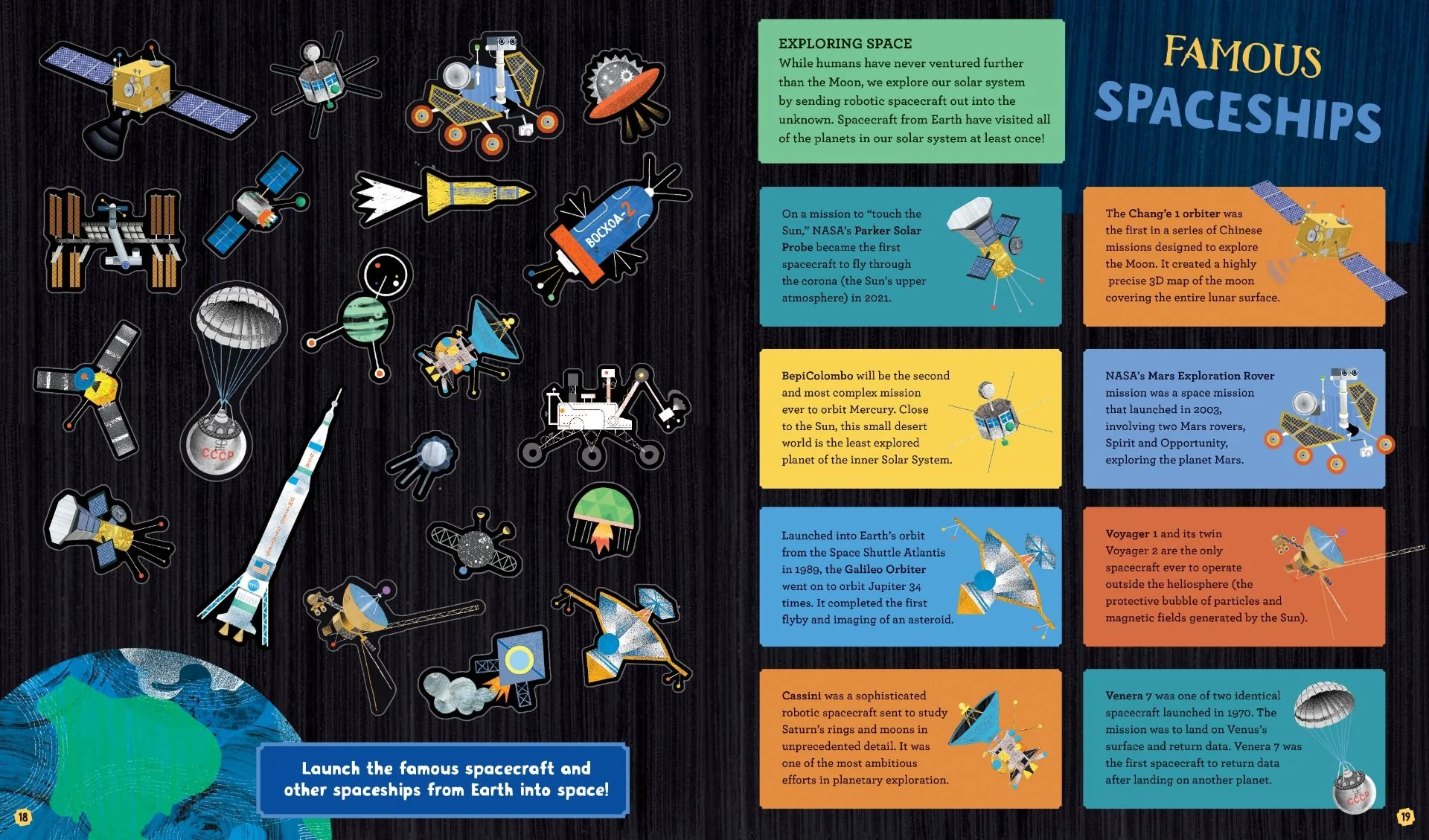 Solar System Sticker Book & Glow-In-The-Dark Poster - Image 4