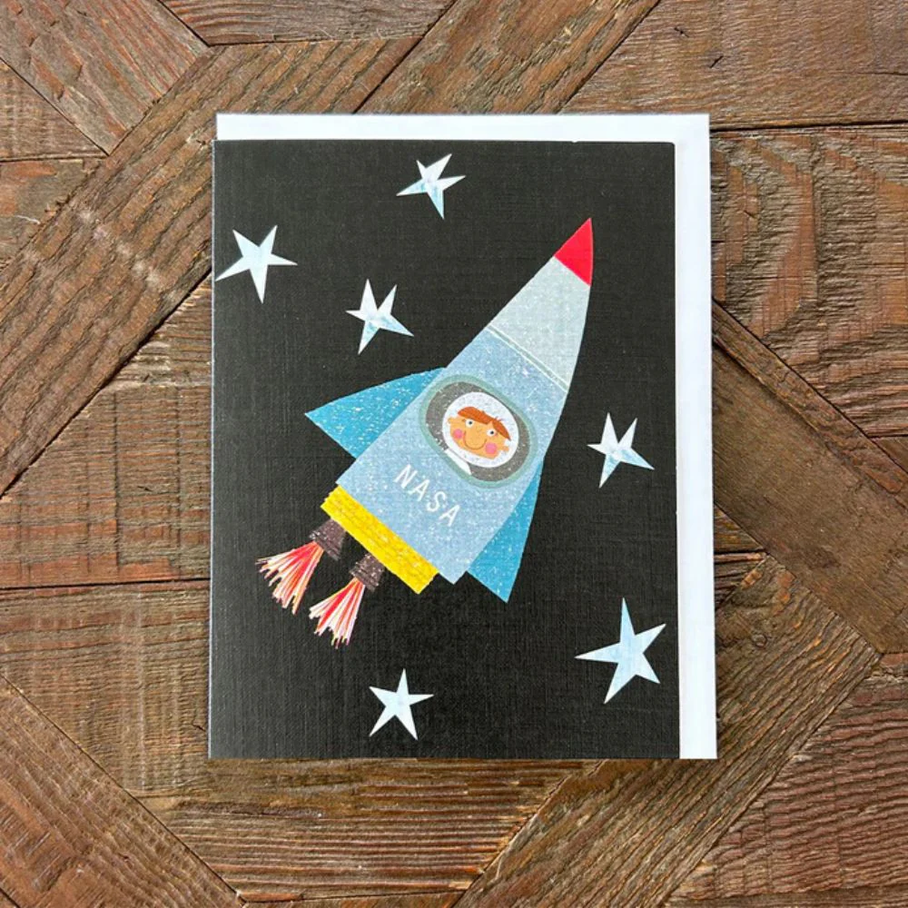 Spaceman Greeting Card - Image 3