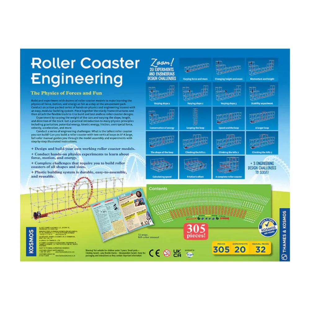 Thames and Kosmos STEM Roller Coaster Engineering Kit - Image 7