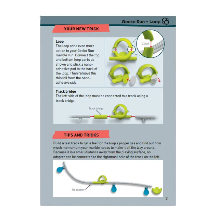 Thames & Kosmos Gecko Marble Run Expansion - Marble Run Loop - Image 2