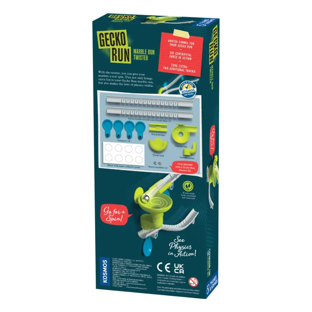 Thames & Kosmos Gecko Marble Run Expansion - Marble Run Twister - Image 4