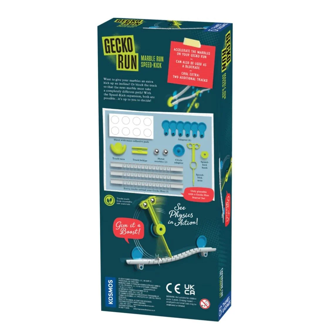 Thames & Kosmos Gecko Marble Run Expansion - Speed Kick - Image 4