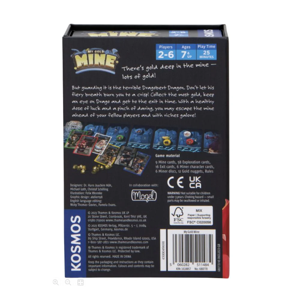 Thames & Kosmos My Gold Mine Card Game For Kids - Image 3