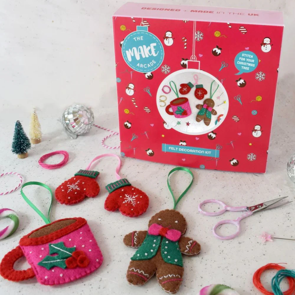 The Make Arcade Cosy Christmas Felt Sewing Kit - Image 2
