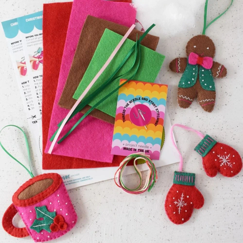 The Make Arcade Cosy Christmas Felt Sewing Kit - Image 3