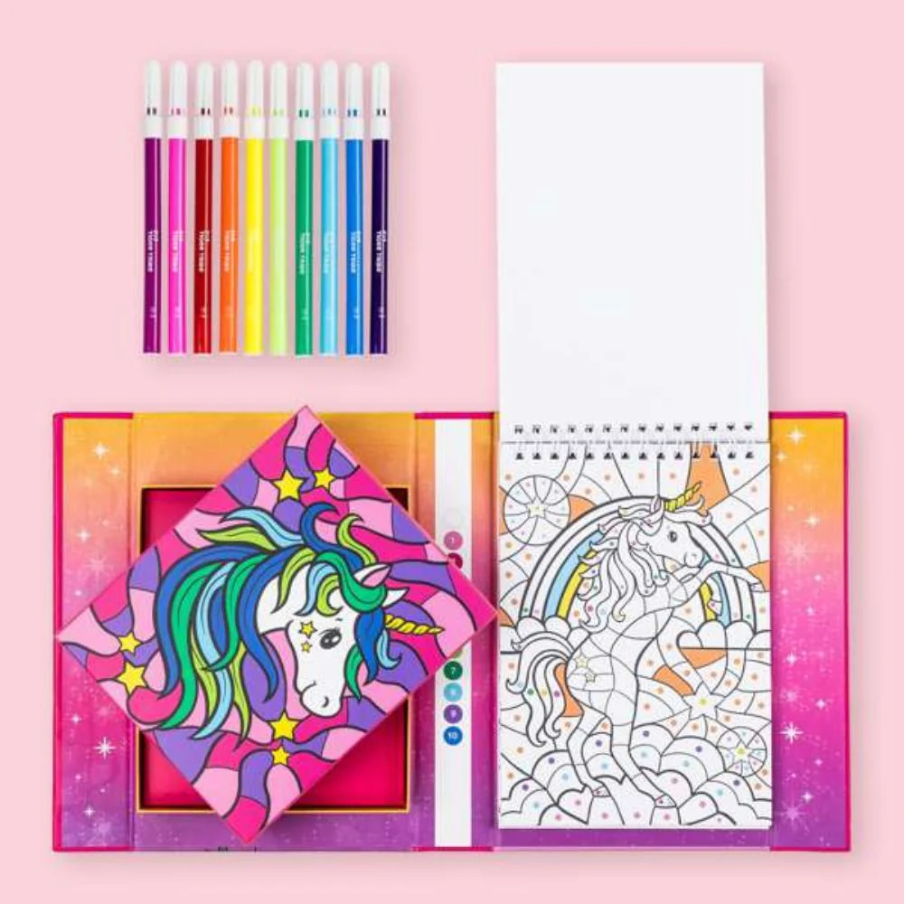 Tiger Tribe Colour by Numbers - Unicorn Dreaming - Image 2