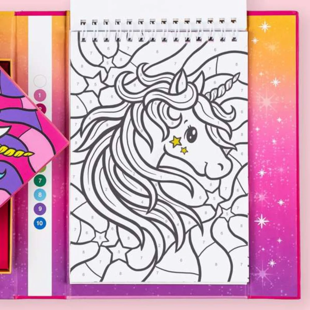 Tiger Tribe Colour by Numbers - Unicorn Dreaming - Image 4