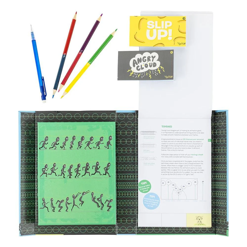 Tiger Tribe - Flip Book Kit - Animation Action - Image 5