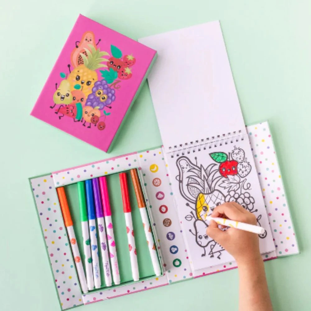 Tiger Tribe Scented Colouring - Fruity Cutie - Image 2