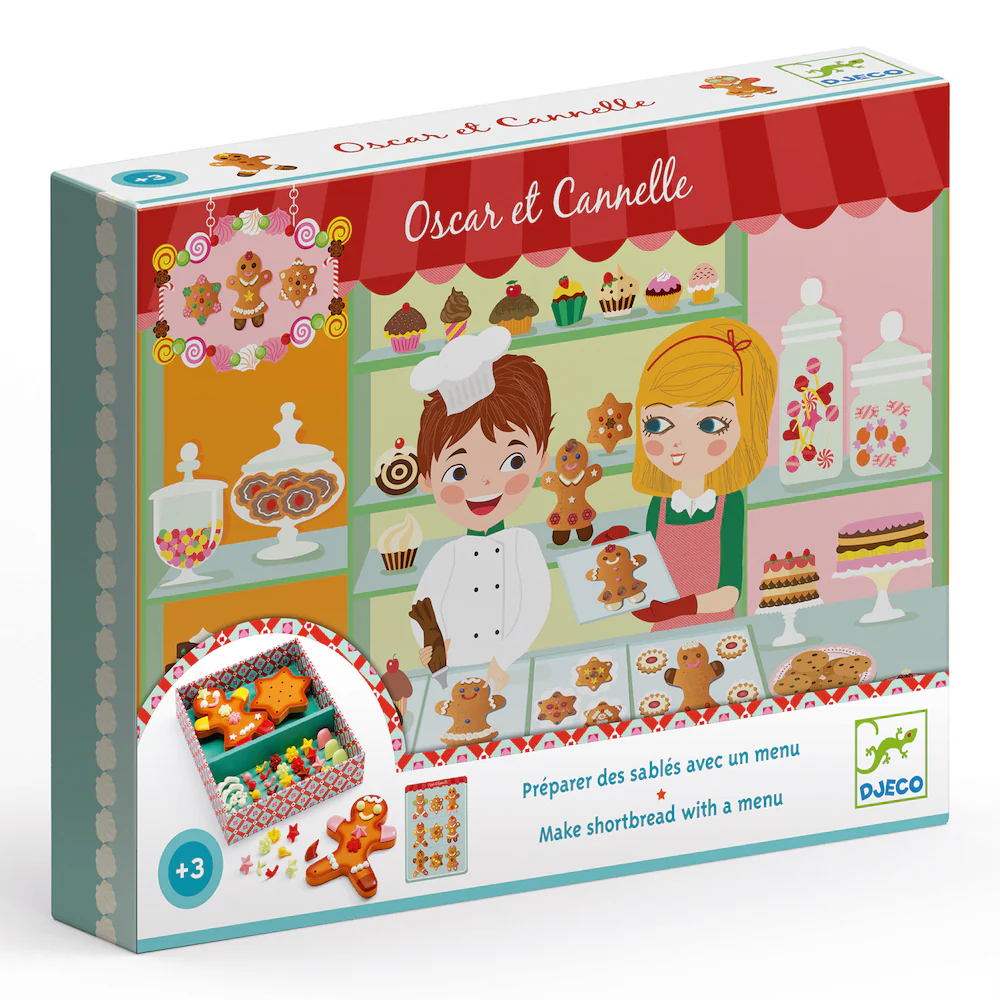 Djeco Oscar and Cannelle - Toy Gingerbread Shop - Image 6