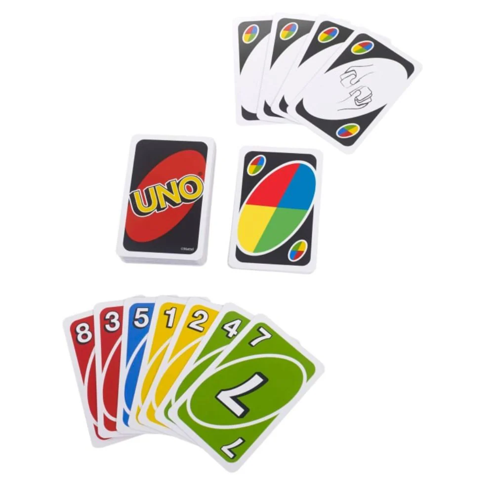 UNO Card Game - Classic Colour & Numbers Matching Game - Image 4
