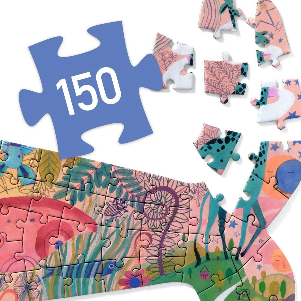 Djeco Puzzle Art - Whale - Image 3