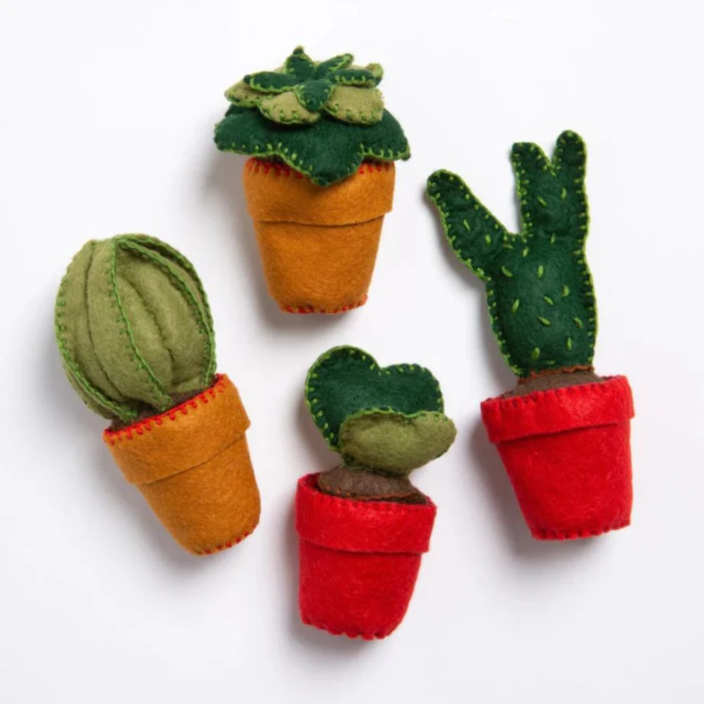 Wool Couture - Easy Care Cactus Felt Kit - Image 3