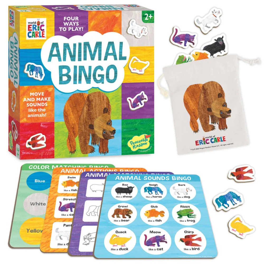 World of Eric Carle™ Animal Bingo – A Movement, Sound & Matching Game for Toddlers - Image 2