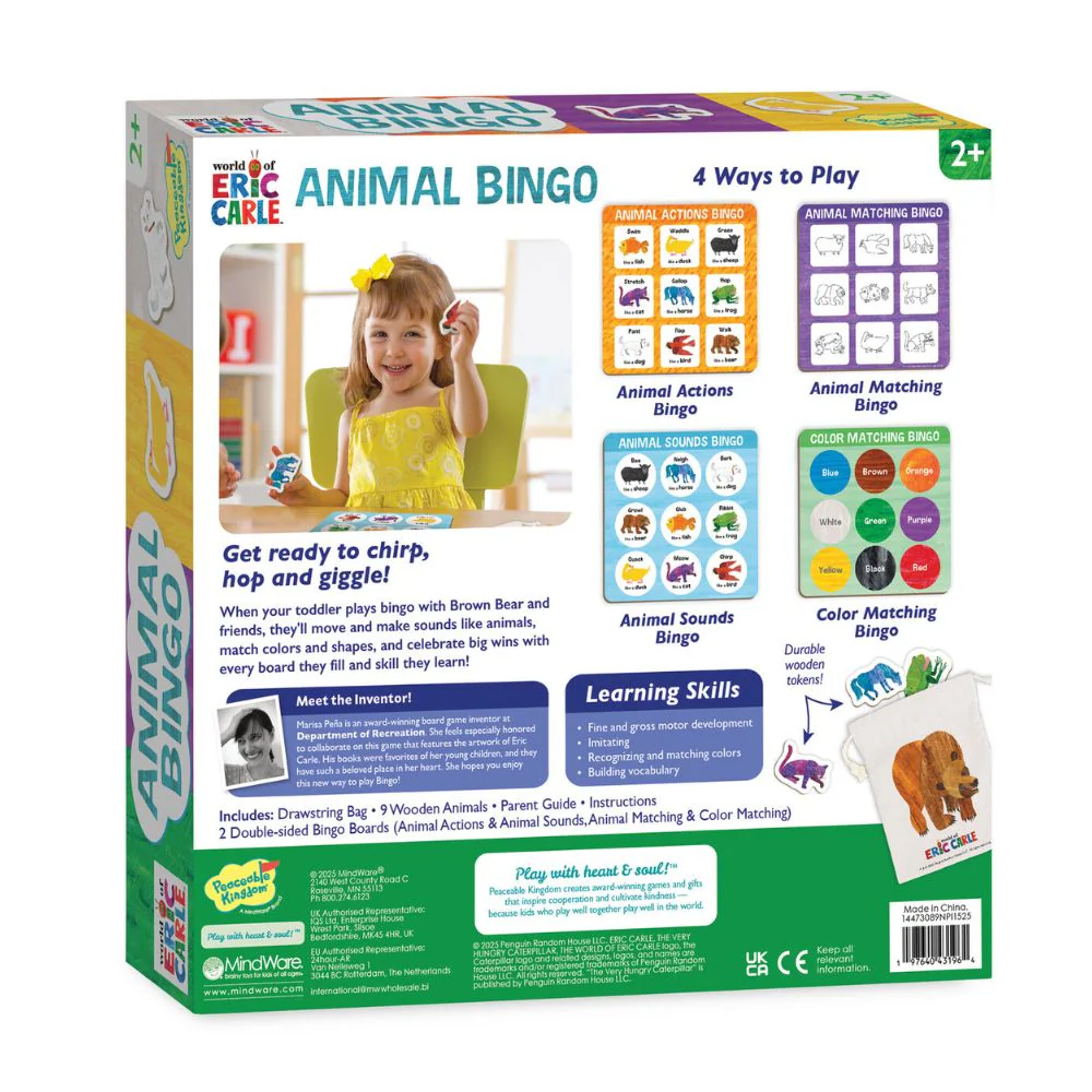 World of Eric Carle™ Animal Bingo – A Movement, Sound & Matching Game for Toddlers - Image 7